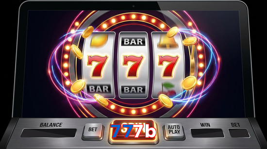 Main screen of 777B slots page for PK players
